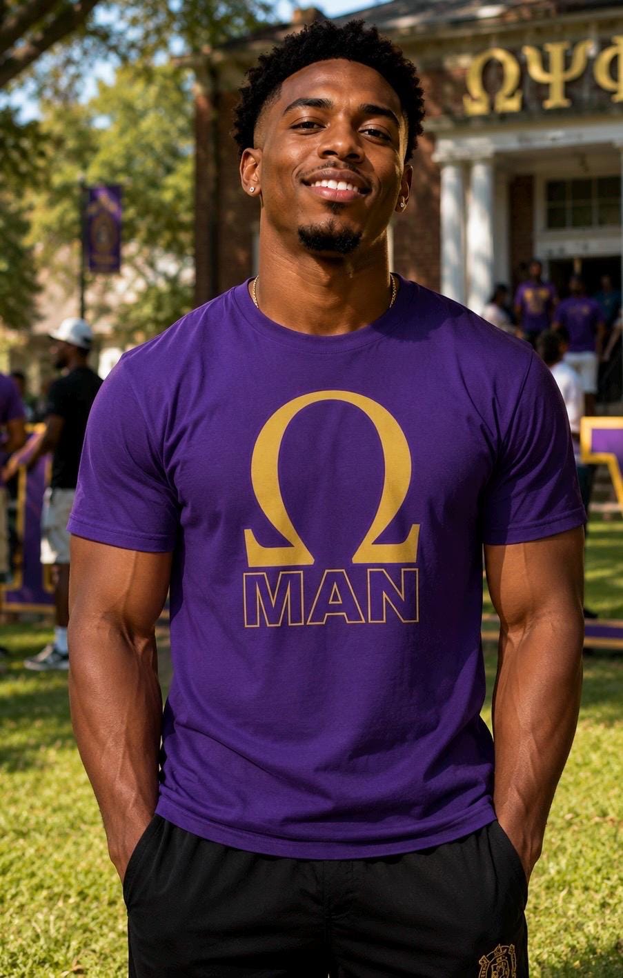 Omega Man Que Dog Tee Omega Paraphernalia Black Greek Letter Shirt Omega Gift Ques Shirt Divine 9 Apparel
