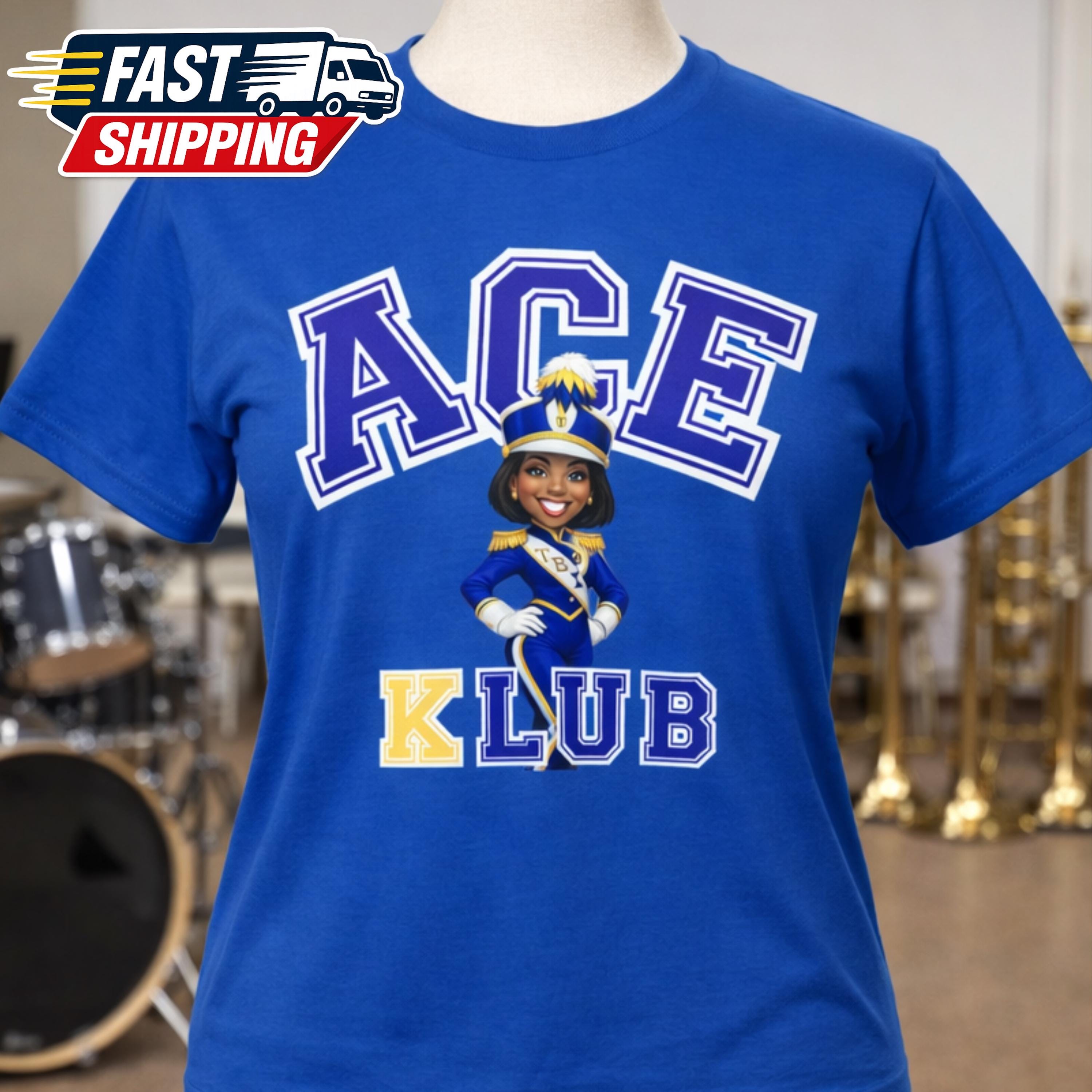 TBS Sorority Klub Shirt HBCU Band Tee Marching Band Apparel Black College Pride Tee, Gift for Band Members