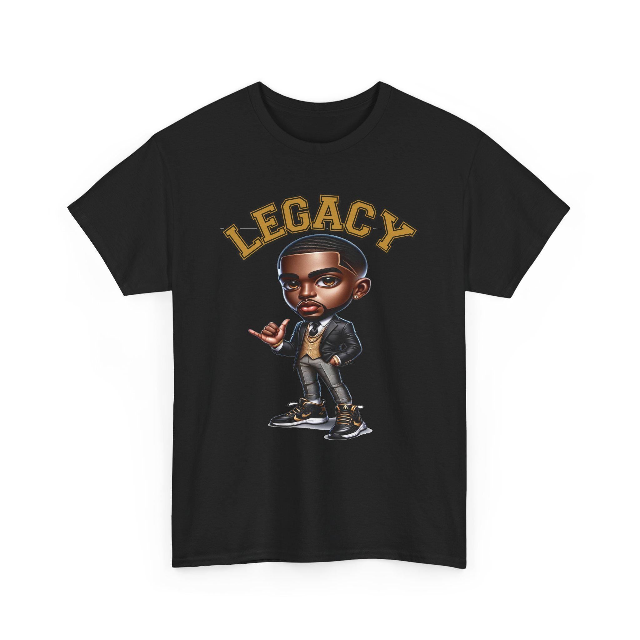 ICE Cold Alphaman Legacy Shirt Black and Gold Fraternity Shirt Black Gold Greek Life Shirt Alpha Gift Legacy Apparel Frat Tee