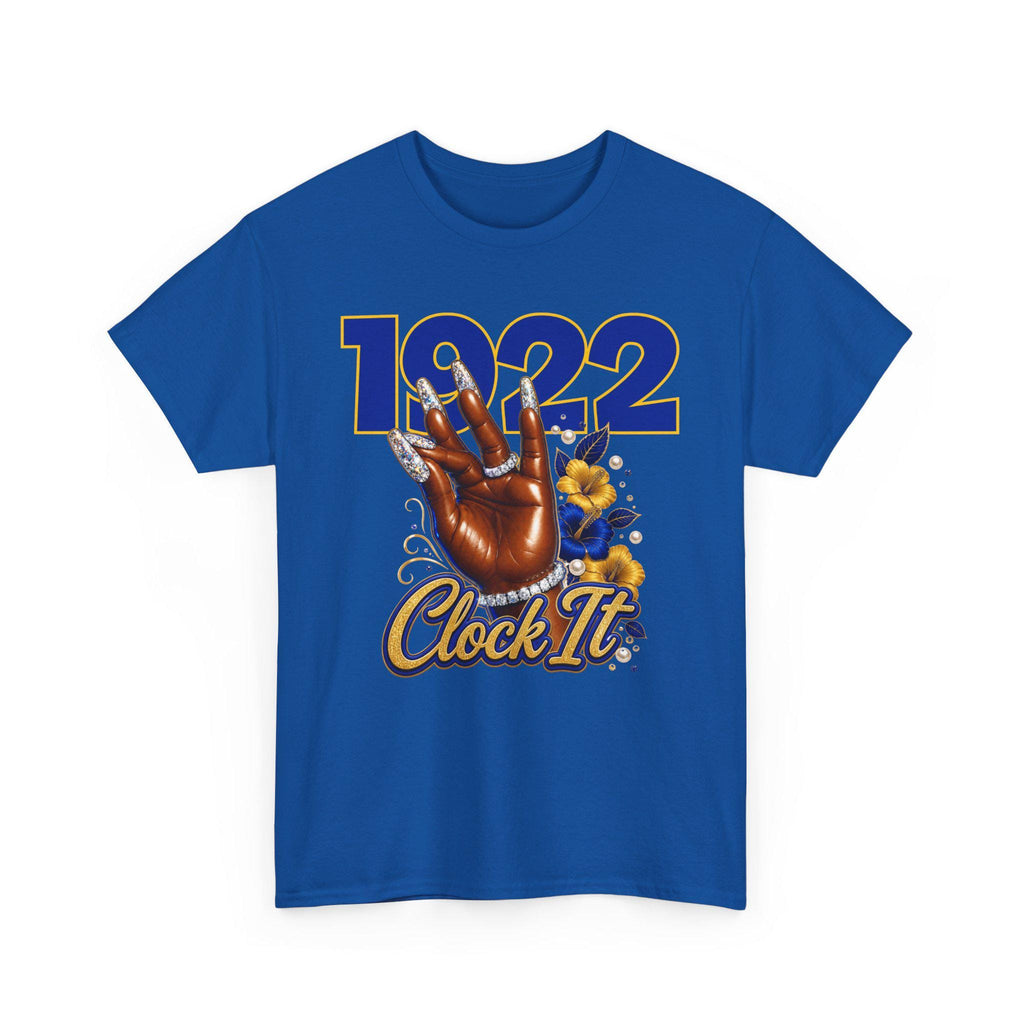 SGRho HBCU D9 Sorority '22 Clock It Tee Paraphernalia Crossing or Prophyte Gift