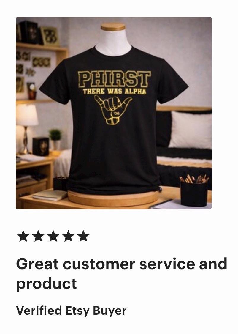 ICE Cold Alpha Frat PHIRST shirt '06 Greek Shirt Black Fraternity HBCU College Outfit Men Gift for Fraternity Brother