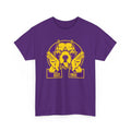 Que Inspired Shirt Purple Gold Bulldog Tee EST '11 Fraternity Style Greek Life Apparel Que Dog Shirt College Outfit Gift