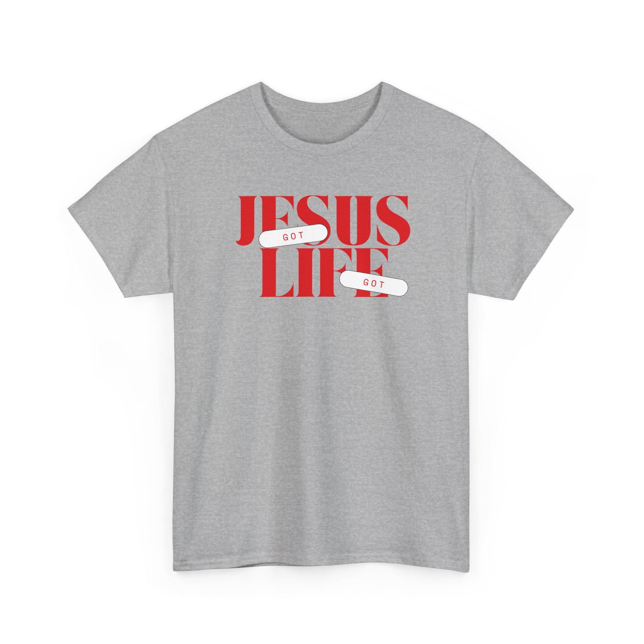 Jesus Is Life Tee | Christian Faith Shirt | DI ScriptGear