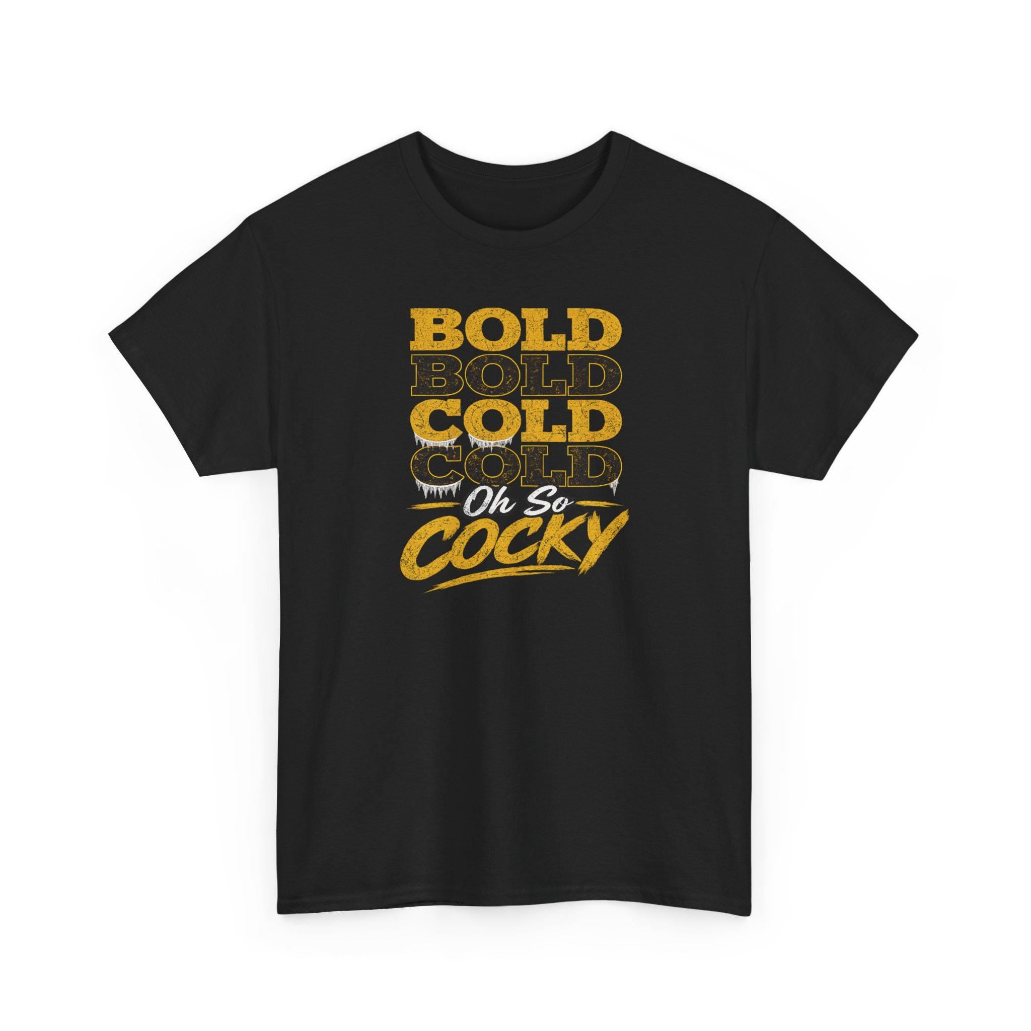 ICE Cold Alpha Bold Bold Shirt for Fraternity Brother, For Son, Crossing Gift, Probate Gift for New Members of an HBCU Greek Fraternity