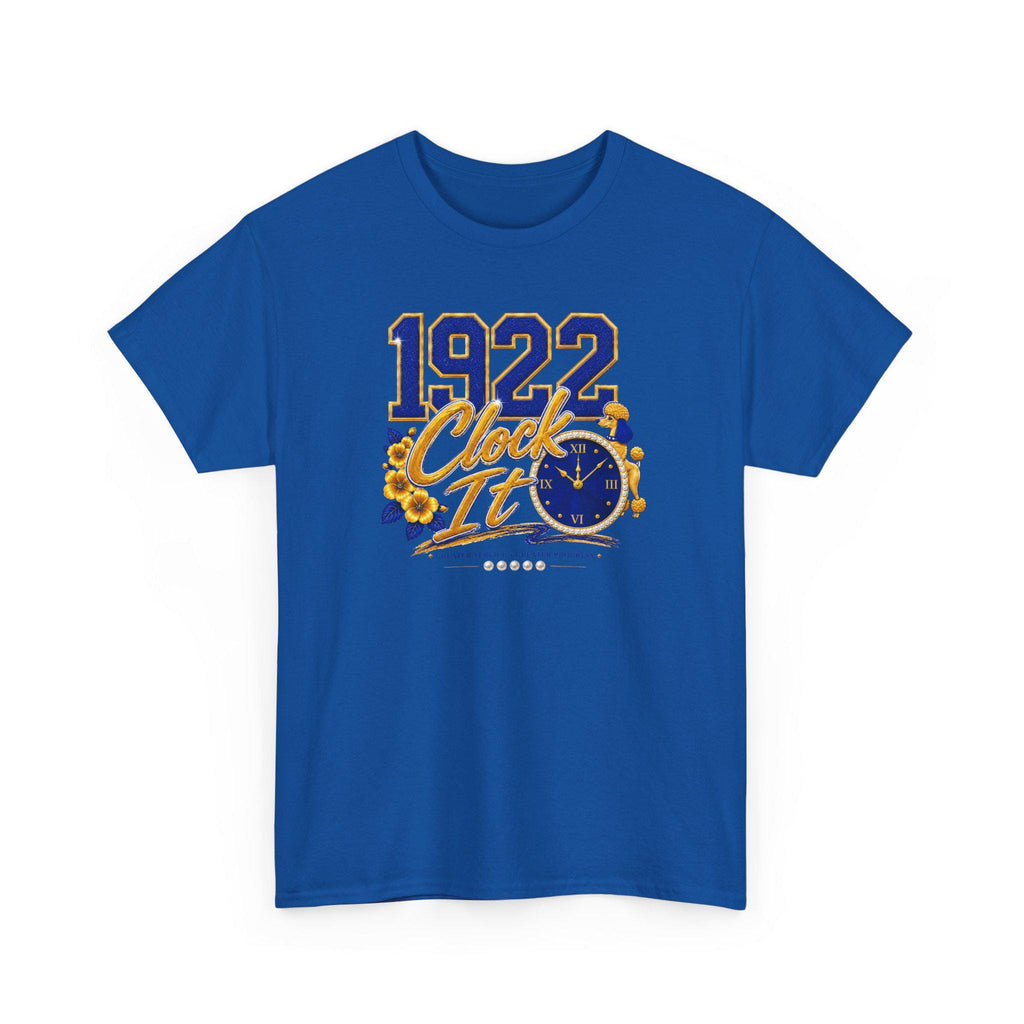 SGRho HBCU D9 Sorority '22 Clock It Tee Paraphernalia Crossing or Prophyte Gift