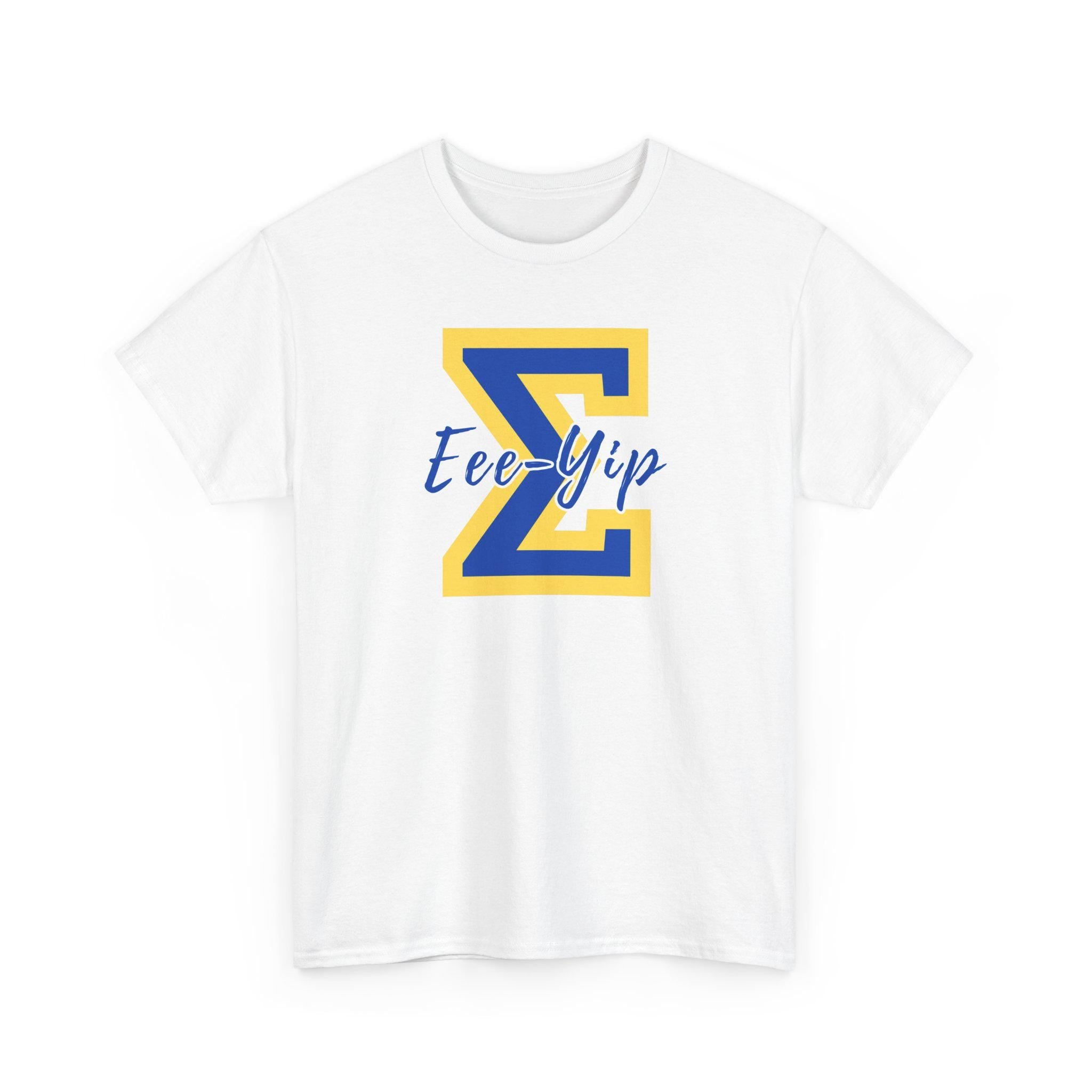 Sigma Letter Script Tee | Greek Sorority Fraternity Shirt