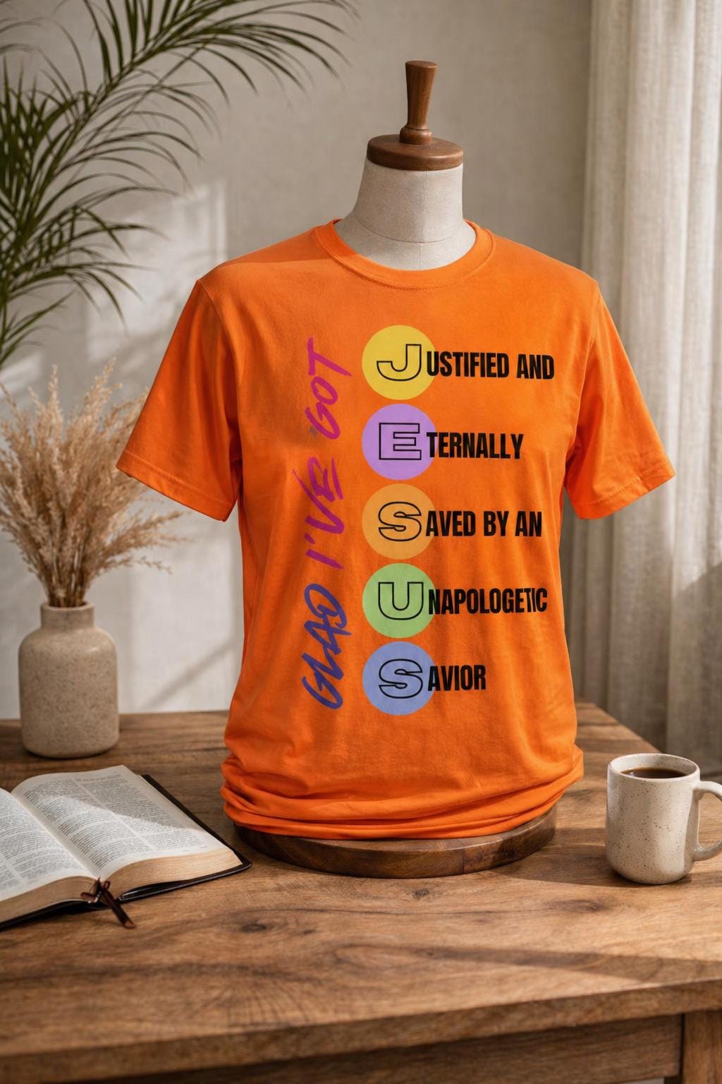 Glad Ive Got Jesus T-Shirt (Whole Sale)