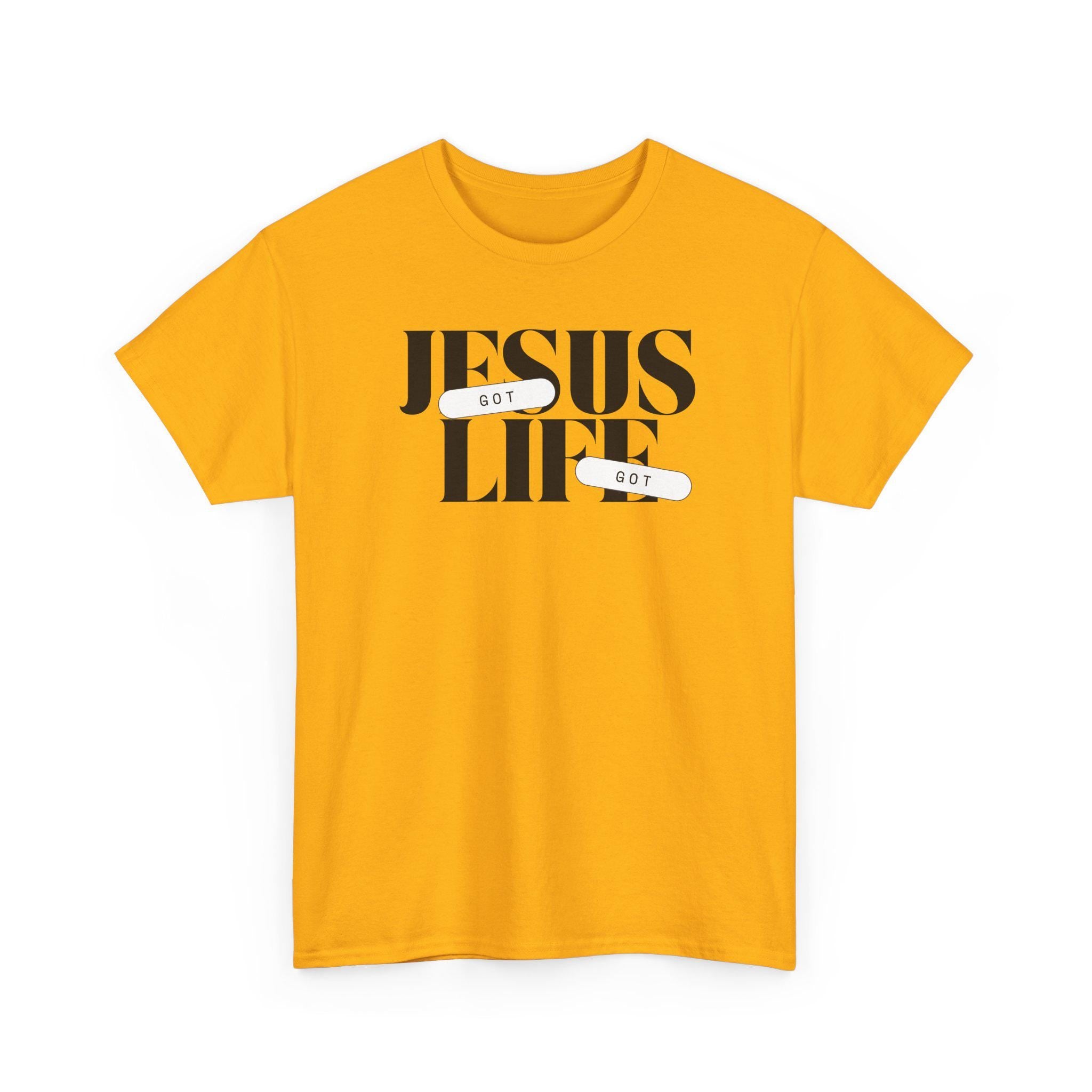 Jesus Is Life Tee | Christian Faith Shirt | DI ScriptGear