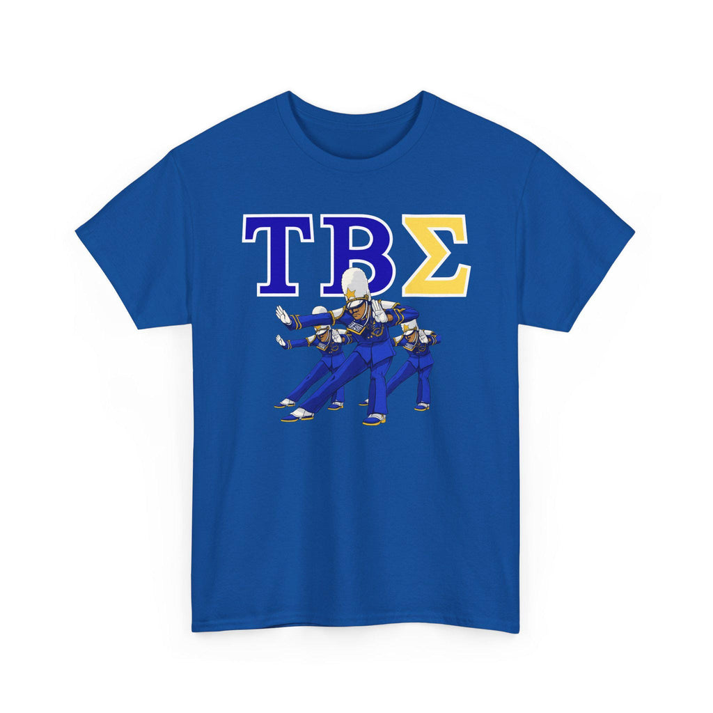 TBS Shirt Marching Band Tee, Greek Letter Band Shirt, College Band Gift, Music Fraternity Tee, Marching Band Dabbing Shirt
