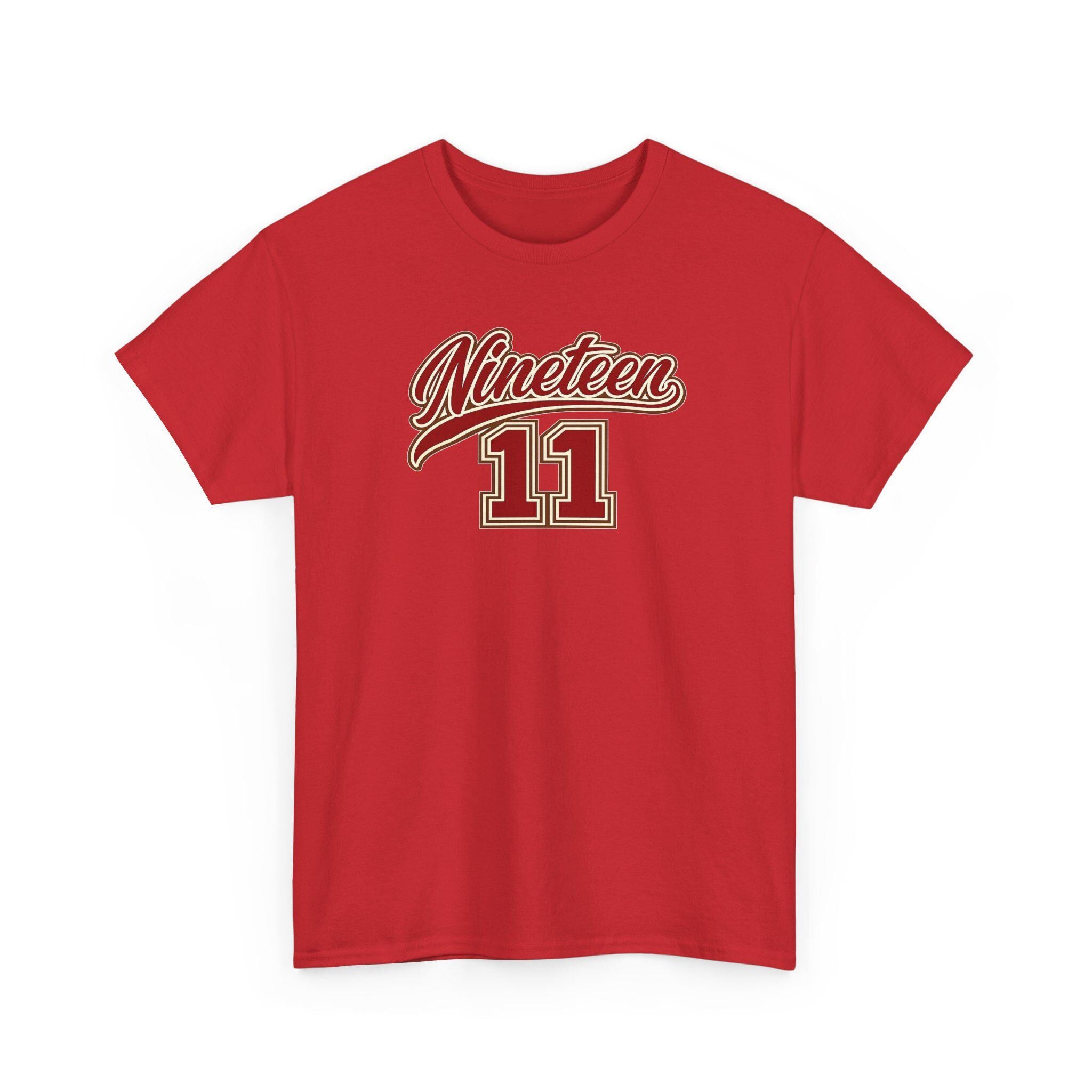 Nineteen 11 Kappa Tee | K A Psi Shirt | Crimson and Cream Fraternity Tee