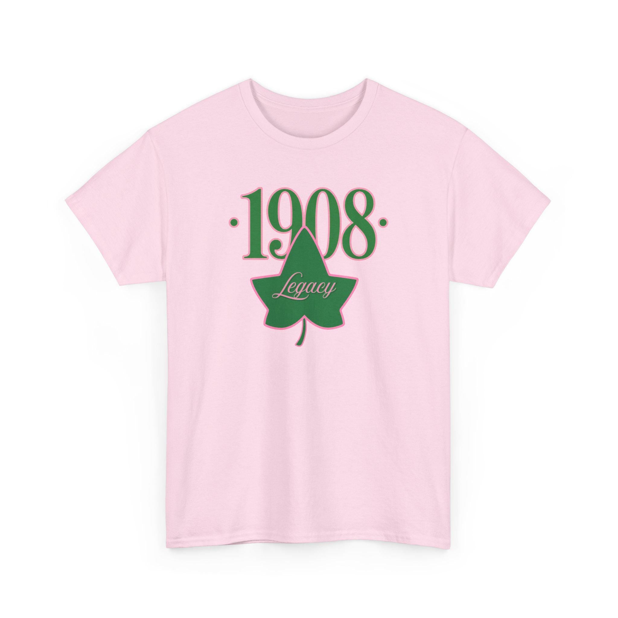 Alpha Legacy '08 Shirt Sorority Shirt Pink Green Alpha Gift Greek Life Shirt Legacy Apparel