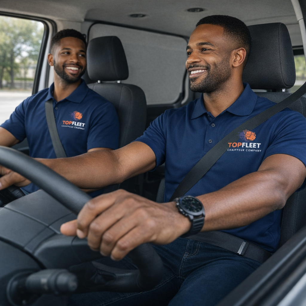 TopFleet Employee Uniform Polo Shirt | Embroidered Logo Polo