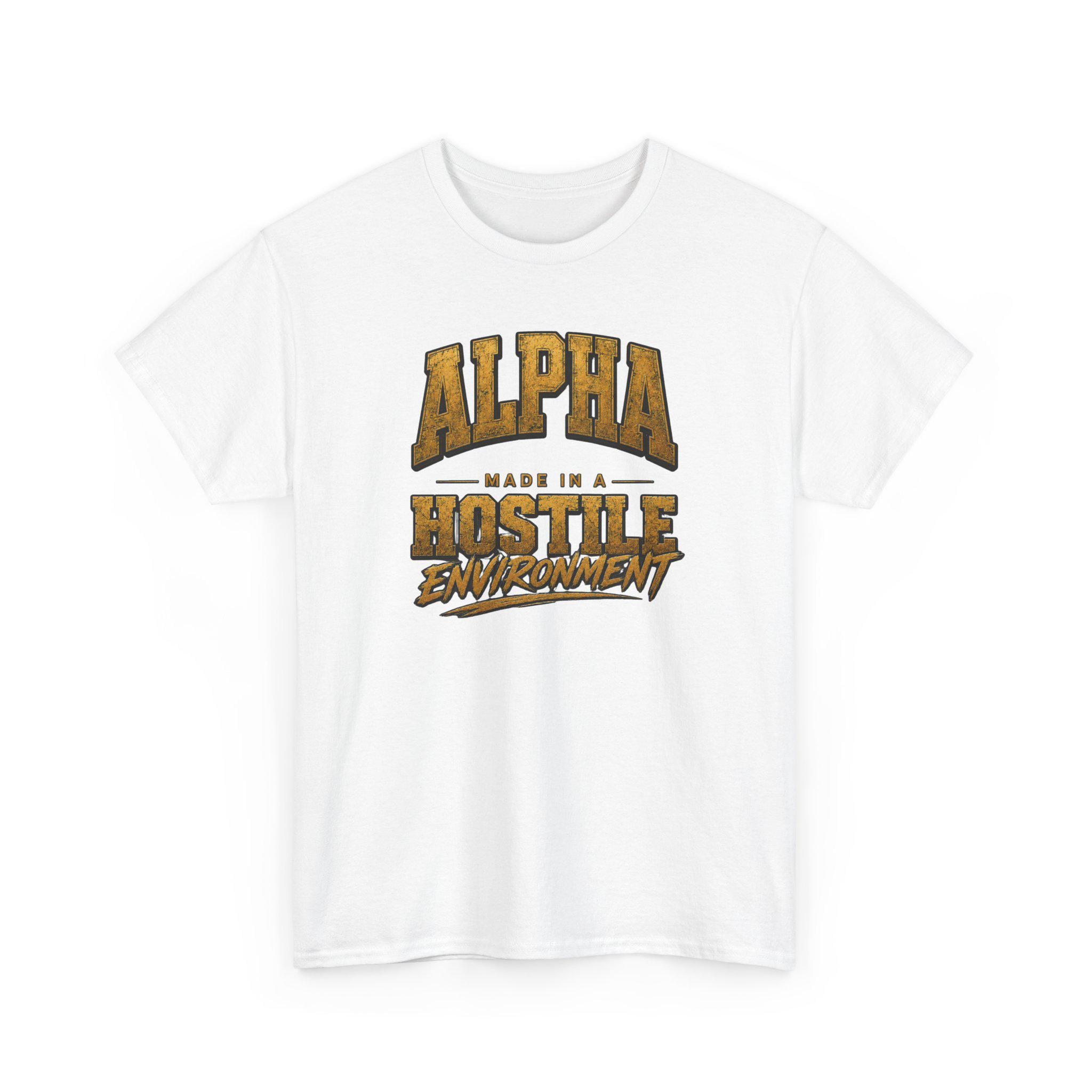 Ice Cold Alpha Inspired Shirt Ice, Made In a Hostile Environment, Cold '06 Graphic Shirt Black Greek Life Apparel College Fraternity Style