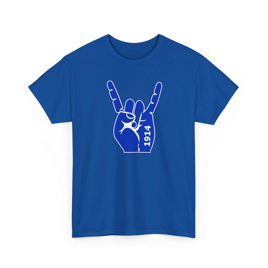 Men of Sigma T-Shirt | Blu Phi Shirt | Blue and White Fraternity Gear
