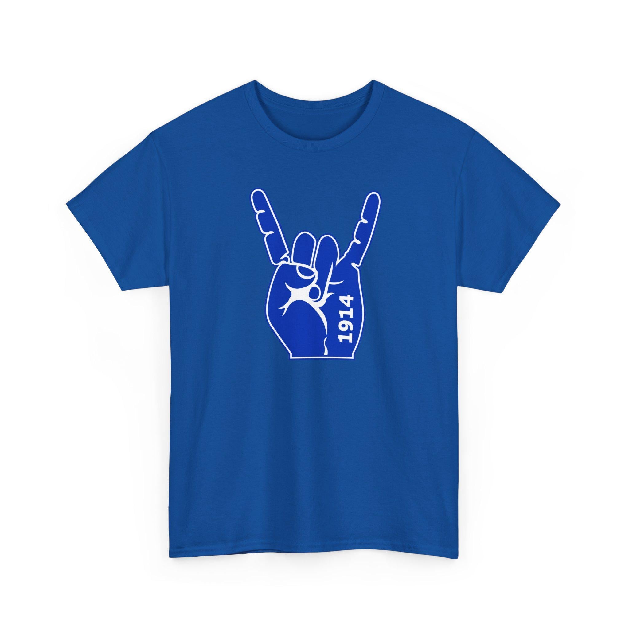 Men of Sigma T-Shirt | Blu Phi Shirt | Blue and White Fraternity Gear