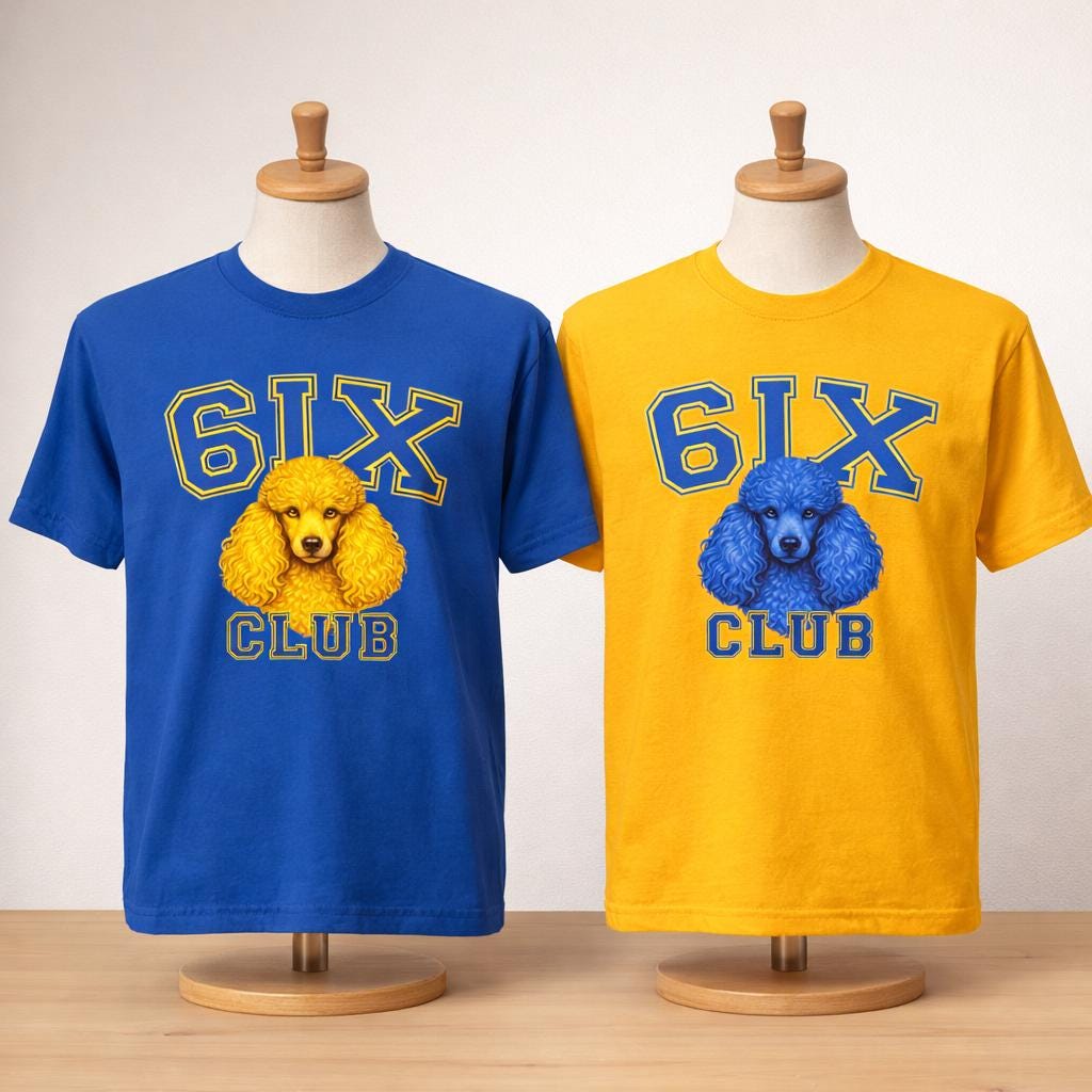 Poodles Ace Club Shirt SGRho Poodle Shirt Poodles Sorority Shirt Blue Gold Greek Life Shirt Poodles Gift