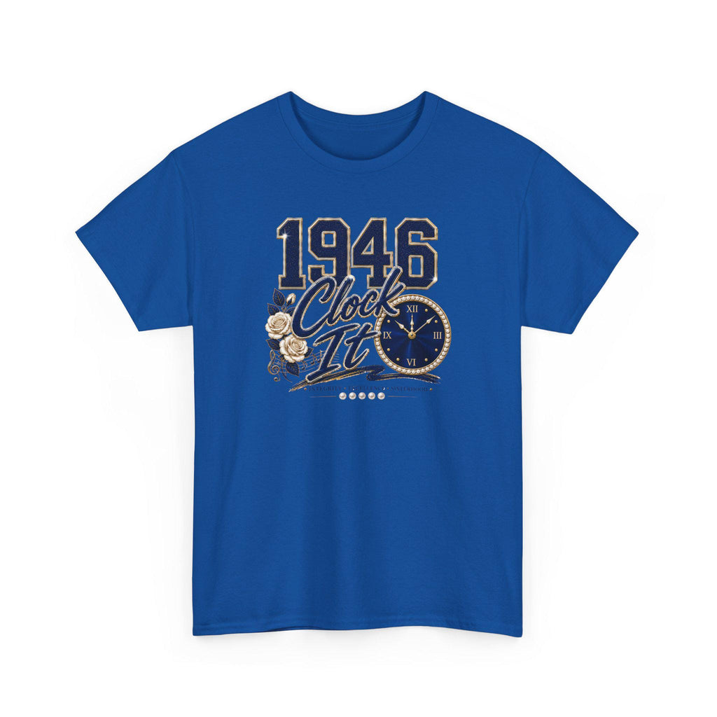 TBS HBCU Band Sorority '46 Clock It Tee Paraphernalia Crossing or Prophyte Gift
