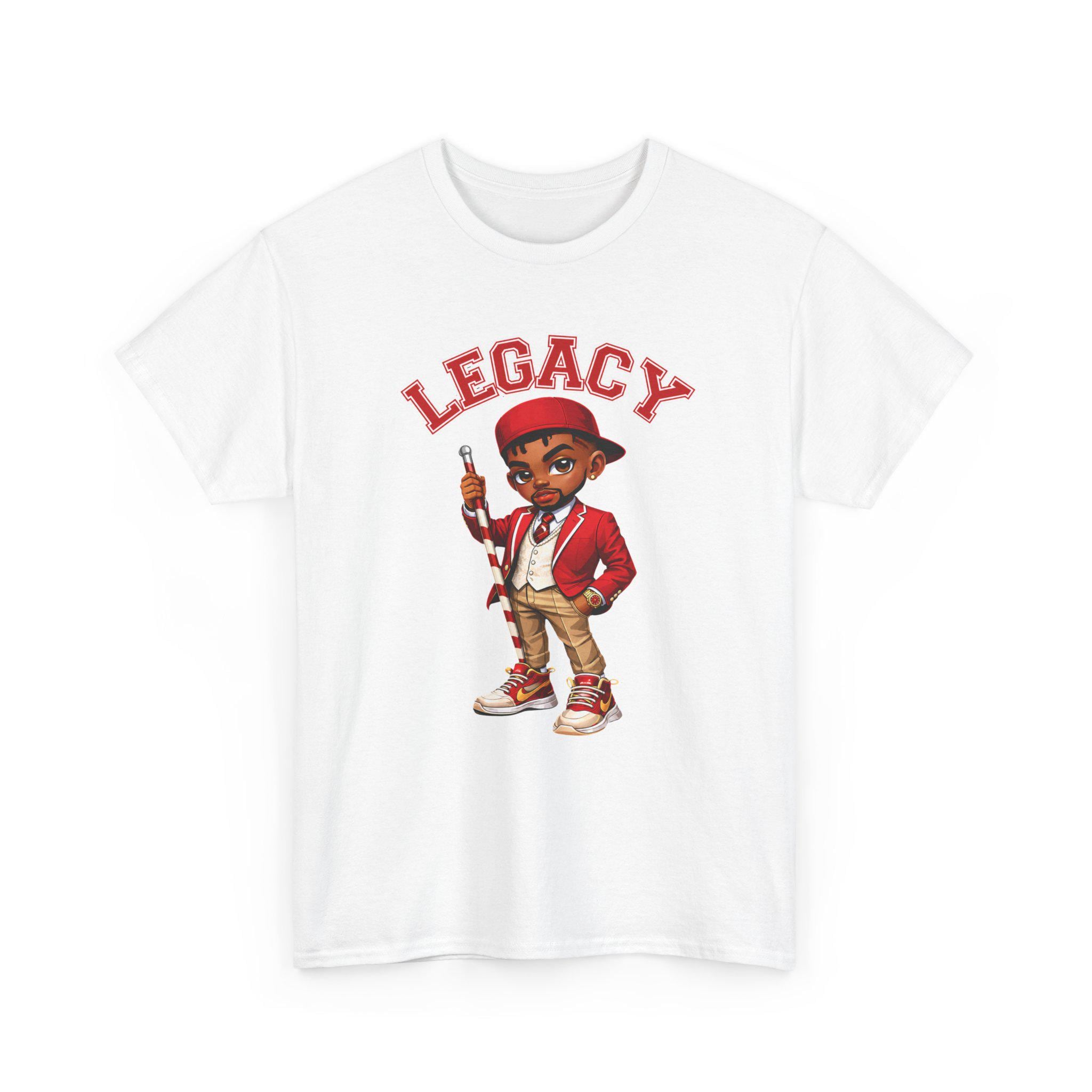 Kappa Legacy Shirt Kappa Fraternity Shirt Crimson Cream Kane Shirt Greek Life Apparel Crossing Gift Legacy Tee