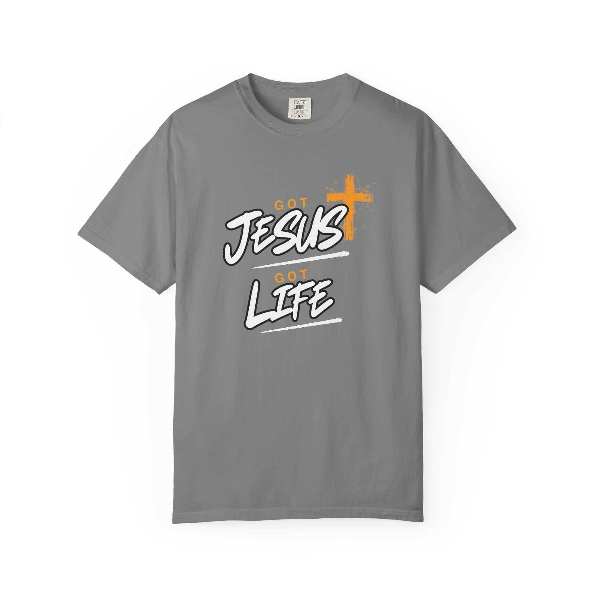 Got Jesus Got Life T-Shirt Christian Faith Tee Religious Shirt