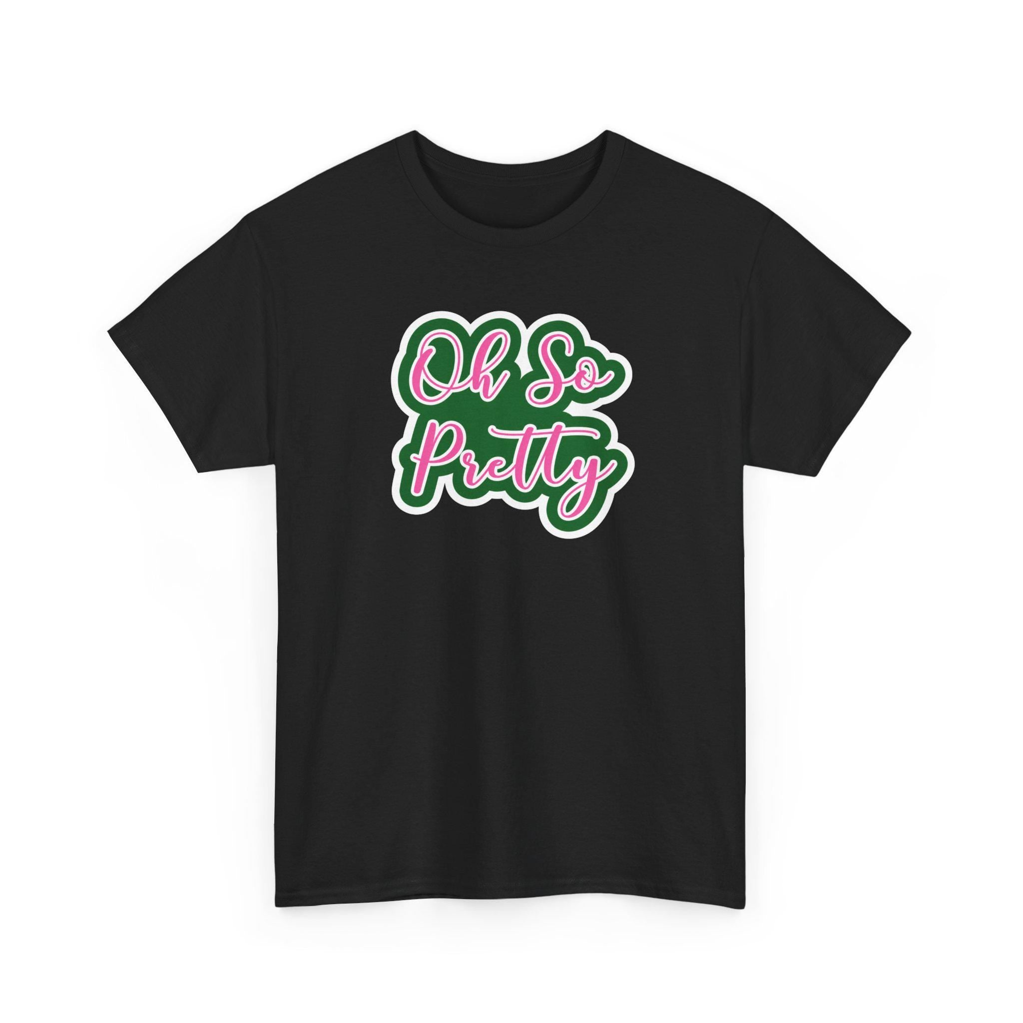 Alpha. Oh So Pretty Pink and Green tee | Inspired by the Pink and Green Sorority