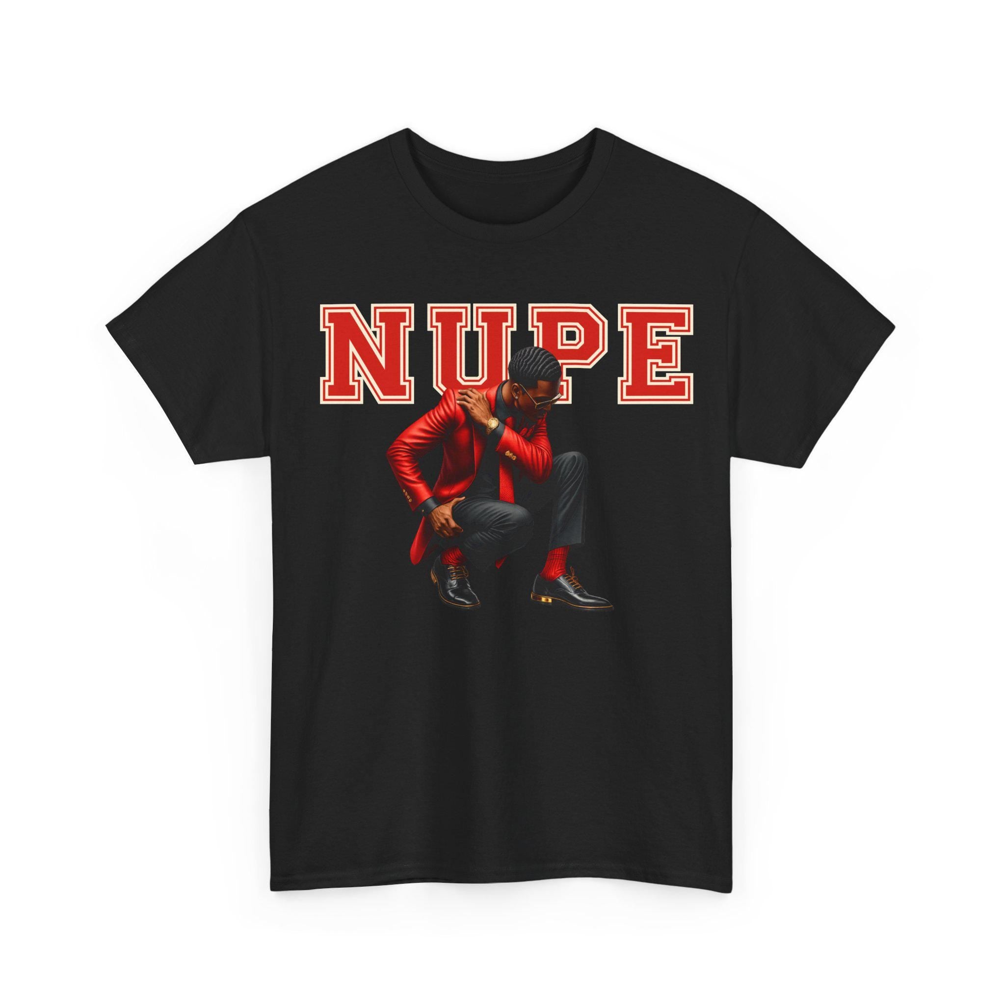 Kappa Inspired Tee for Men in Black Fraternity HBCU Culture