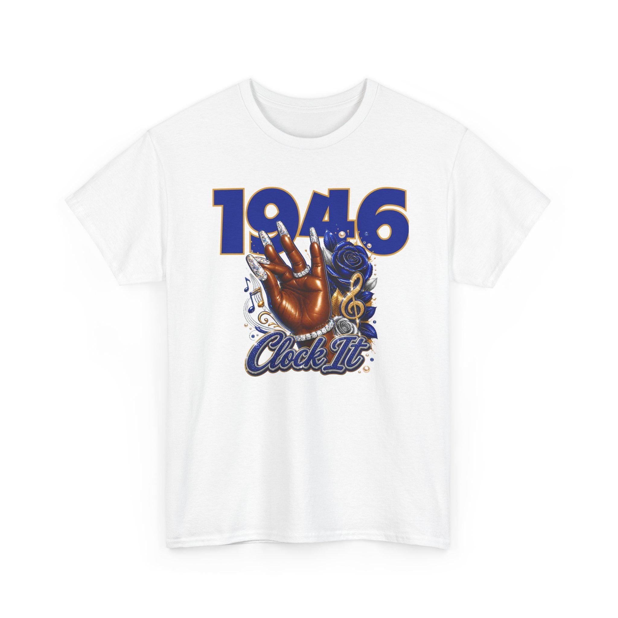 TBS HBCU Band Sorority '46 Clock It Tee Paraphernalia Crossing or Prophyte Gift
