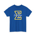 Sigma Letter Script Tee | Greek Sorority Fraternity Shirt