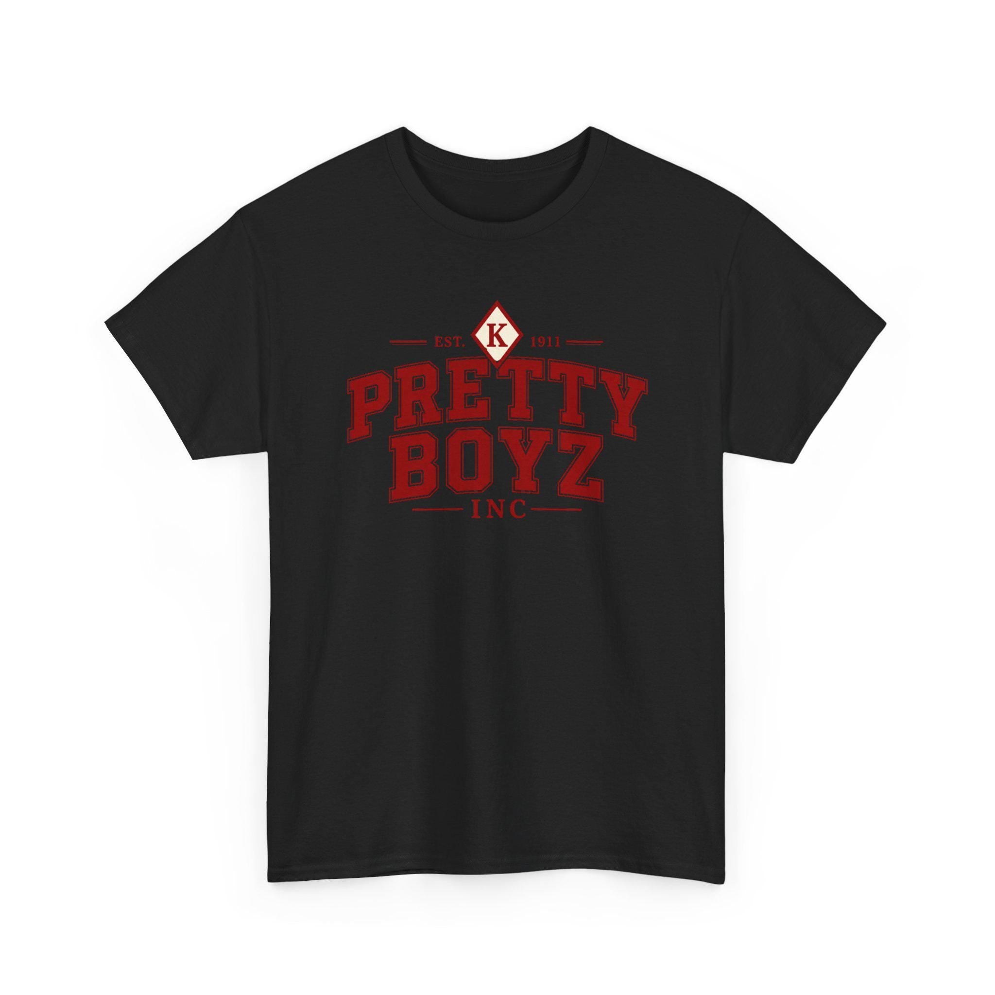 Kappa Pretty Boyz Inc graphic Tee HBCU Fraternity Crimson and Cream Inspired Kappas 2