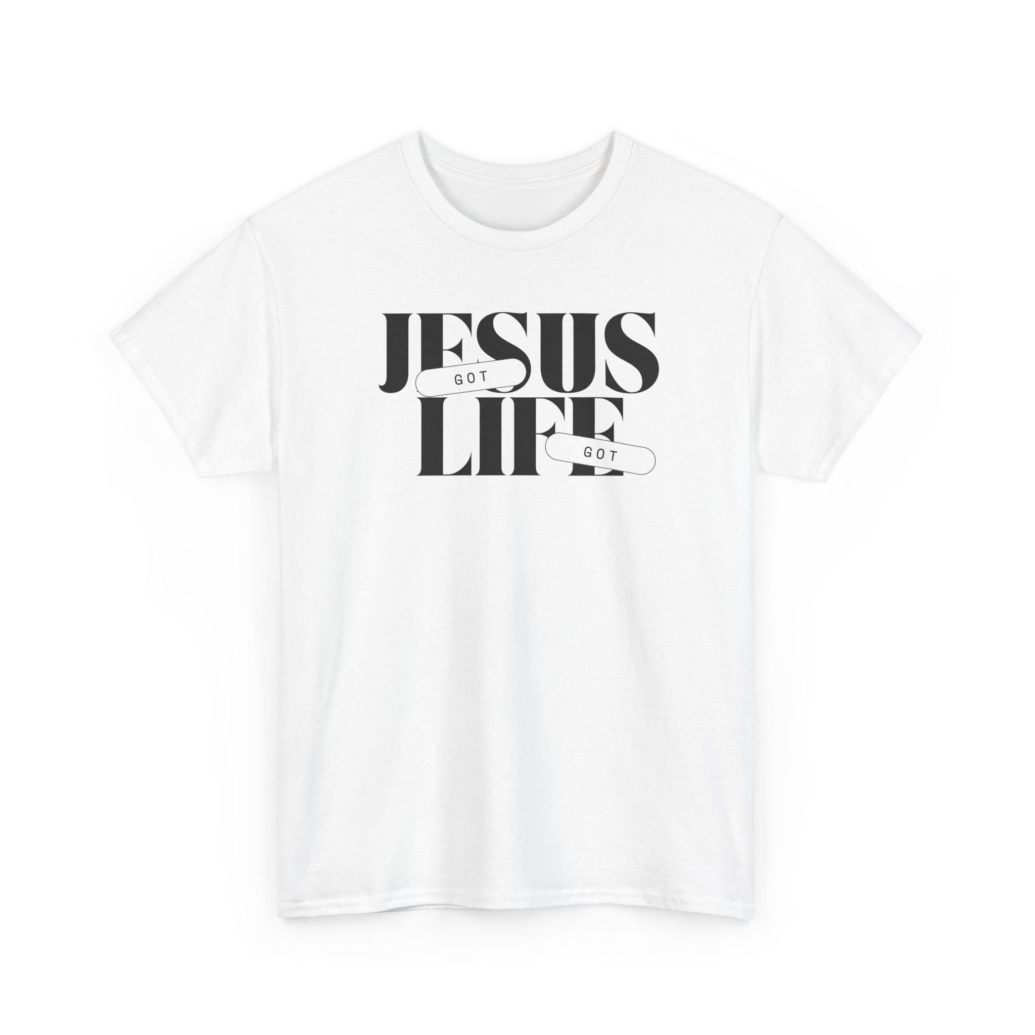 Jesus Is Life Tee | Christian Faith Shirt | DI ScriptGear