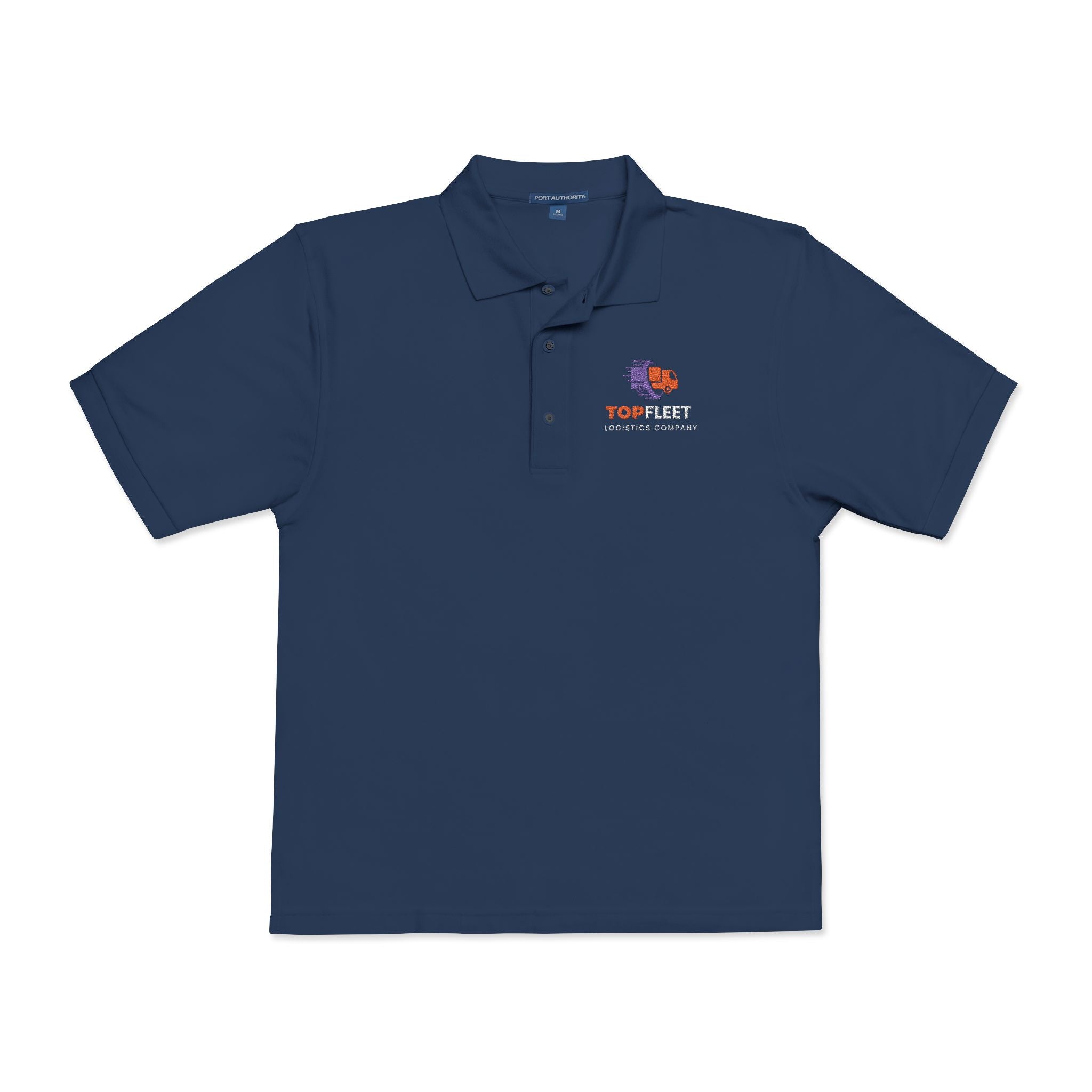 TopFleet Employee Uniform Polo Shirt | Embroidered Logo Polo