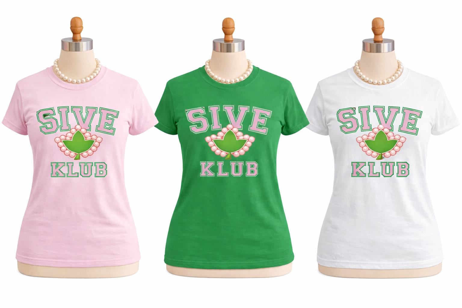 Alpha ACE Club Shirt | Alpha Sorority Tee | Pretty Girl Greek Apparel | Black Sorority Gift | Ivy Tee