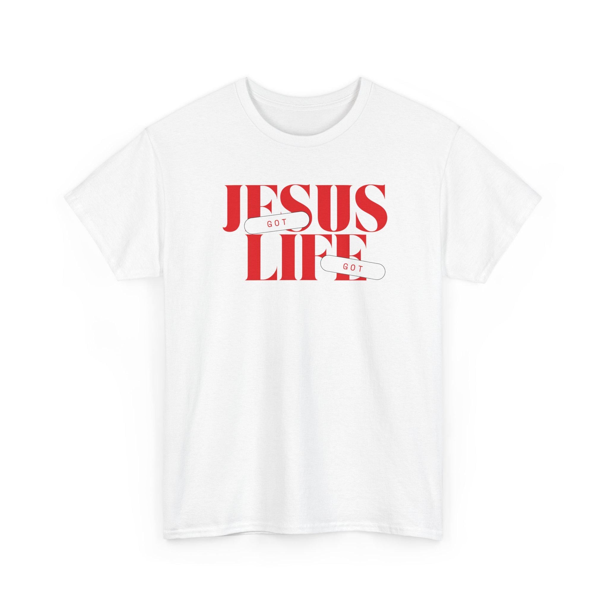 Jesus Is Life Tee | Christian Faith Shirt | DI ScriptGear
