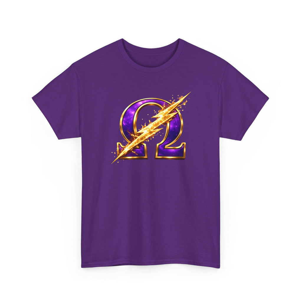 Que Lightning Shirt Que Dog Tee Omega Symbol Shirt Omega Paraphernalia Divine 9 Apparel Greek Life Shirt Omega Gift