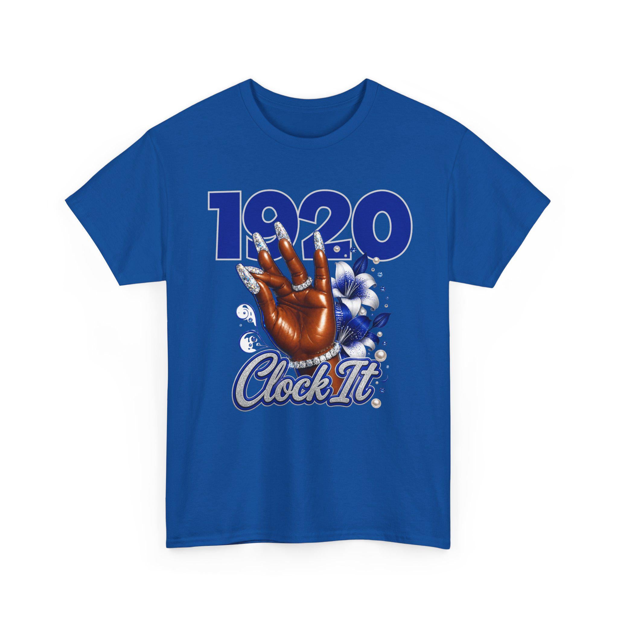 Z Phi B HBCU D9 Sorority '20 Clock It Tee Paraphernalia Crossing or Prophyte Gift