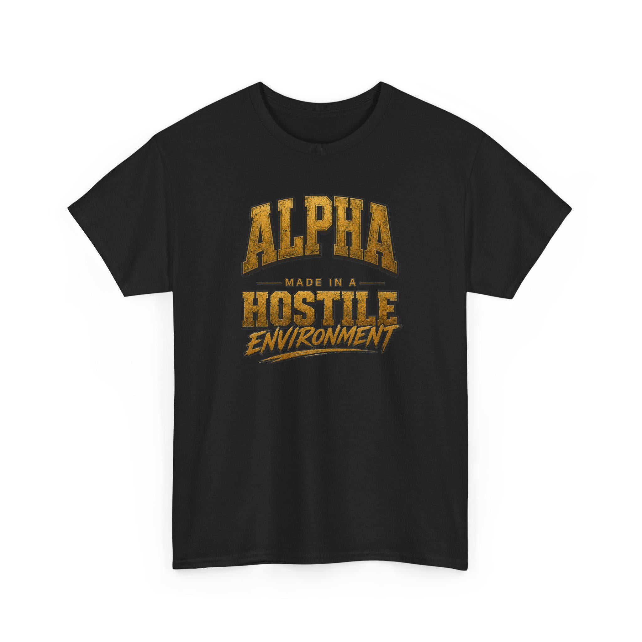Ice Cold Alpha Inspired Shirt Ice, Made In a Hostile Environment, Cold '06 Graphic Shirt Black Greek Life Apparel College Fraternity Style