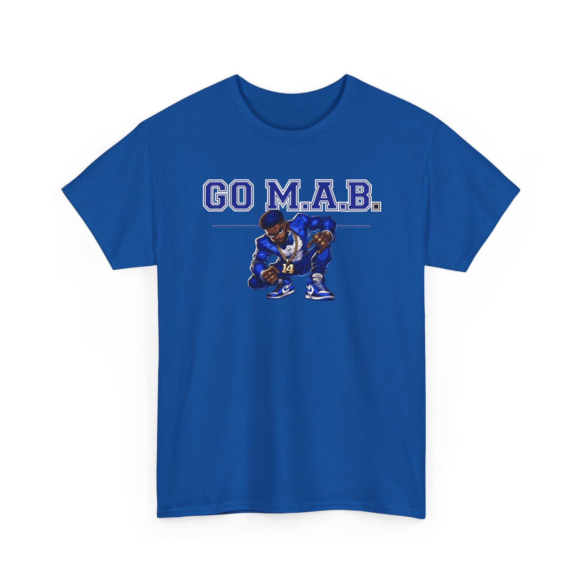 Sigma GO MAB Tee, PBS Greek Life Shirt Black Greek Apparel Fraternity Gift Sigma Blue Shirt Sigma Greek Letter Tee
