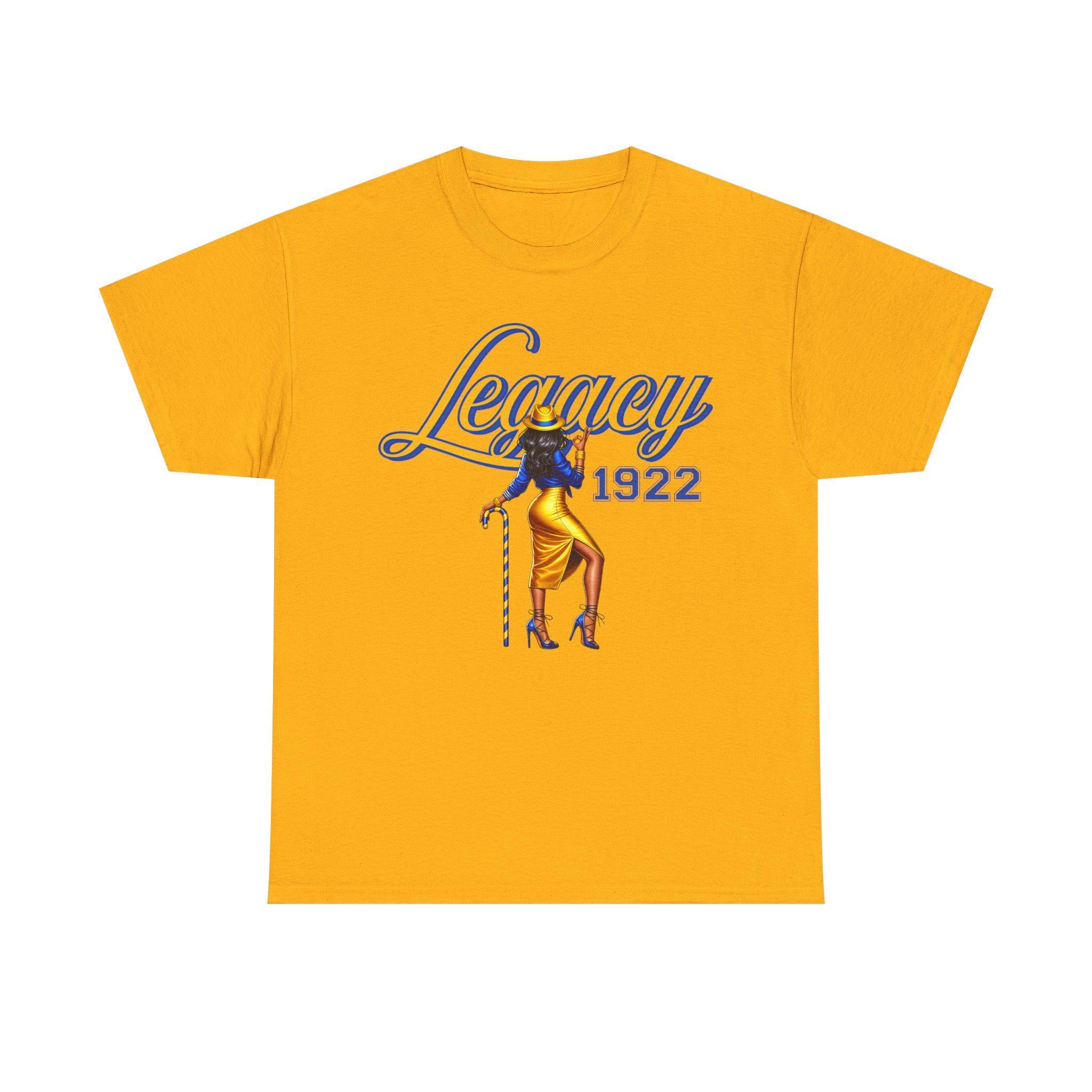SGRho Legacy Shirt SGRho Sorority Shirt Royal Blue Gold Greek Life Tee Rho Gift Crossing Gift Legacy Shirt