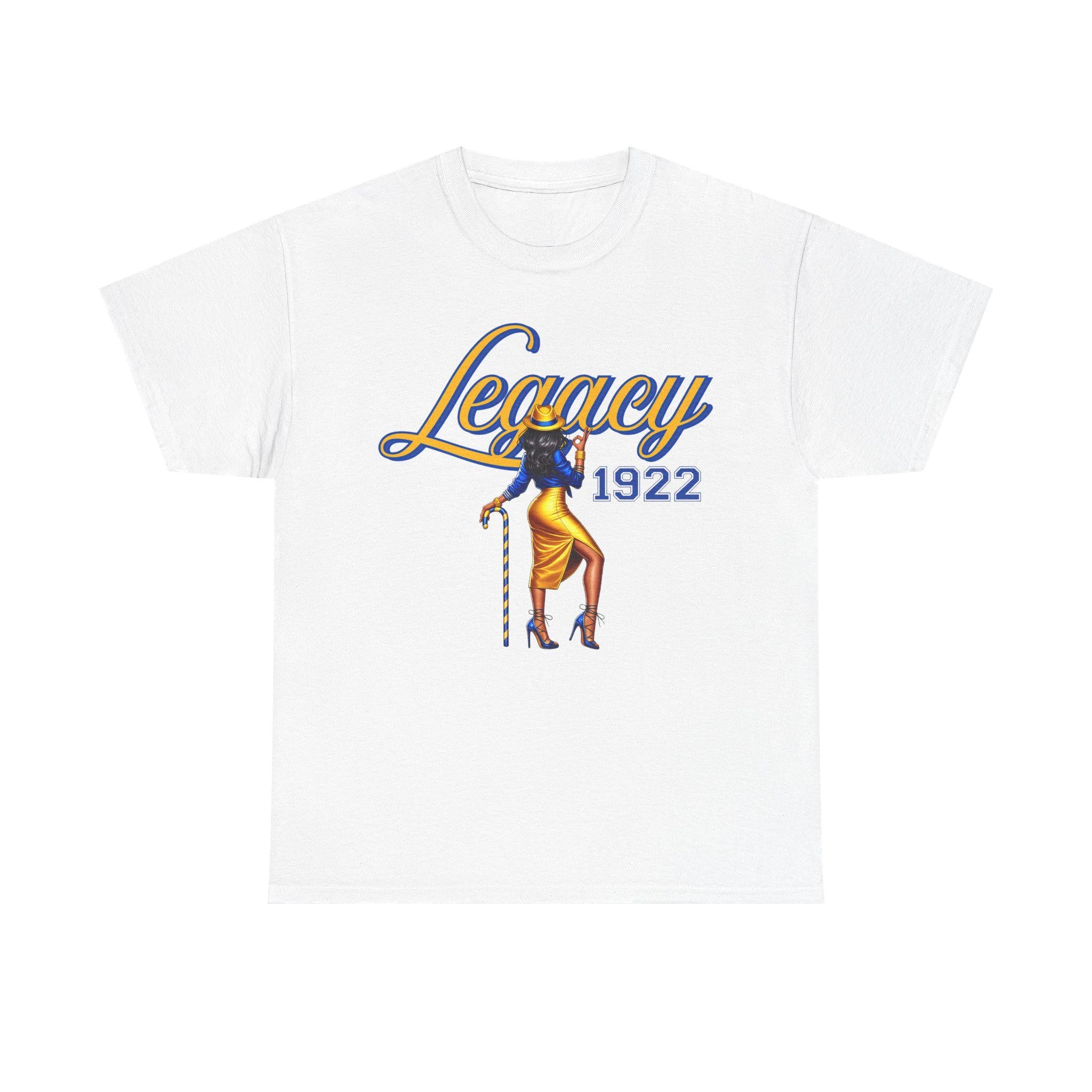 SGRho Legacy Shirt SGRho Sorority Shirt Royal Blue Gold Greek Life Tee Rho Gift Crossing Gift Legacy Shirt