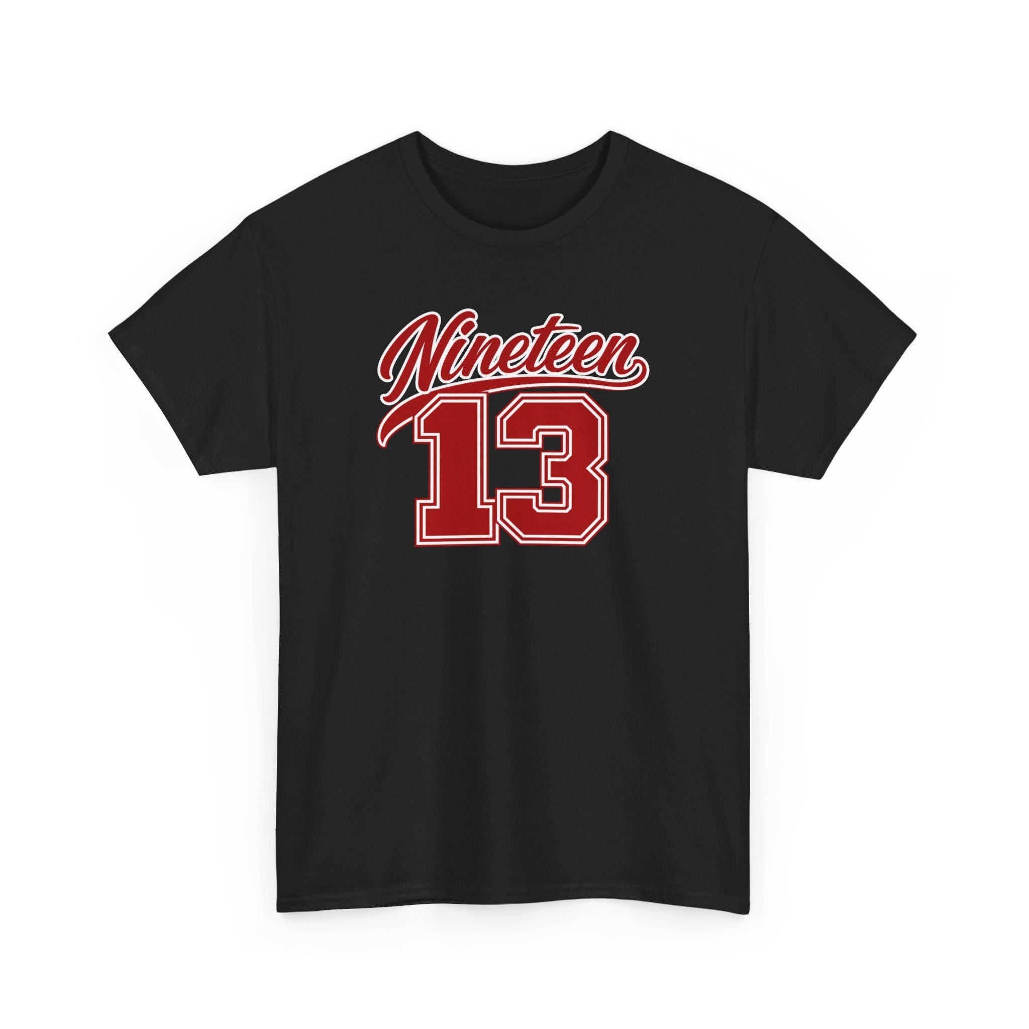 Nineteen 13 DST Tee | Crimson and Cream Delta Sorority T-Shirt