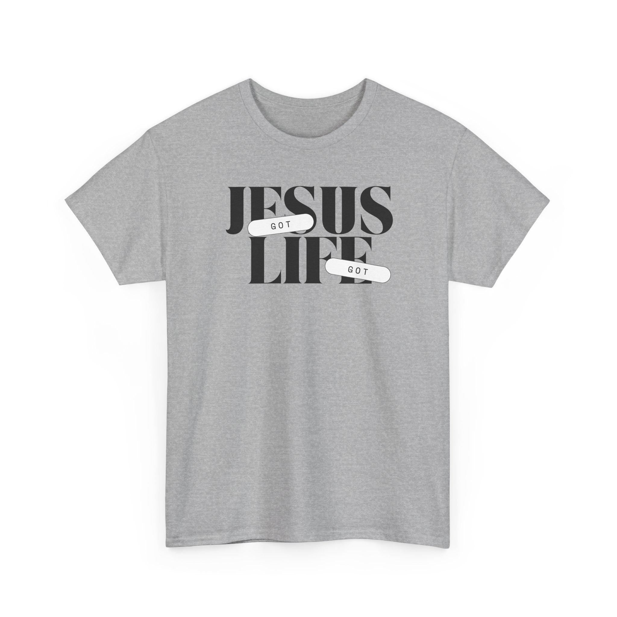 Jesus Is Life Tee | Christian Faith Shirt | DI ScriptGear