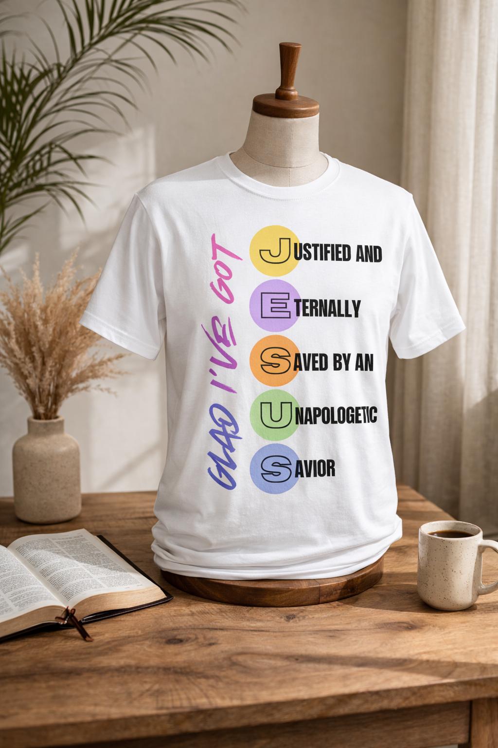 Glad Ive Got Jesus T-Shirt (Whole Sale)