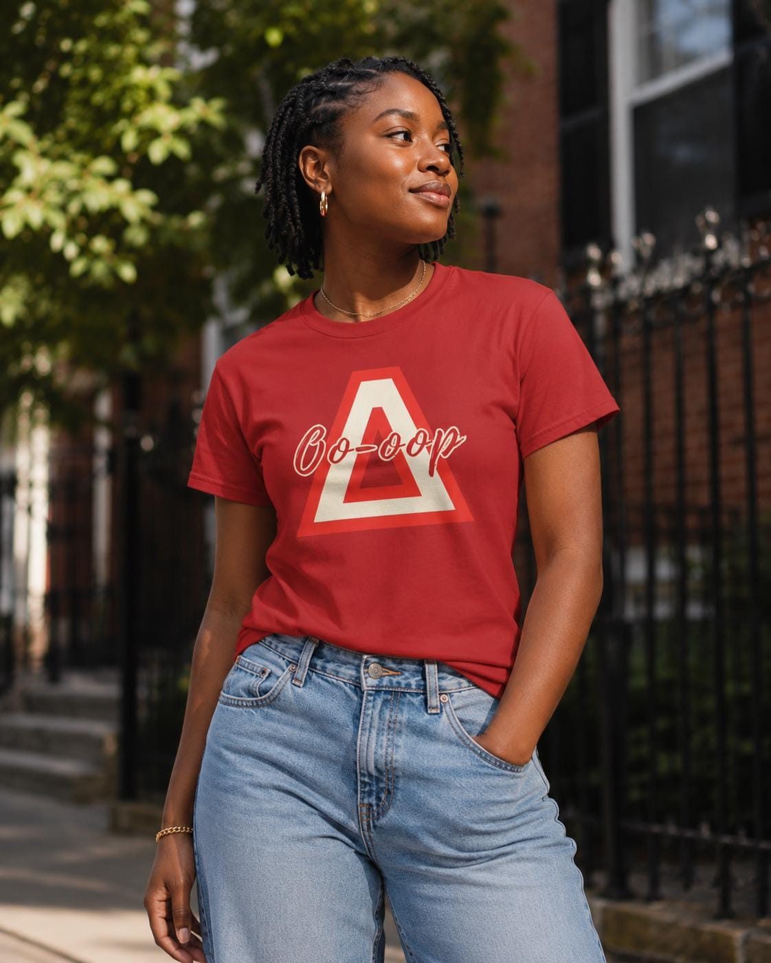 Delta Crimson & Cream  Graphic Tee | Sisterhood Inspired Shirt for probate and crossing gift for sister