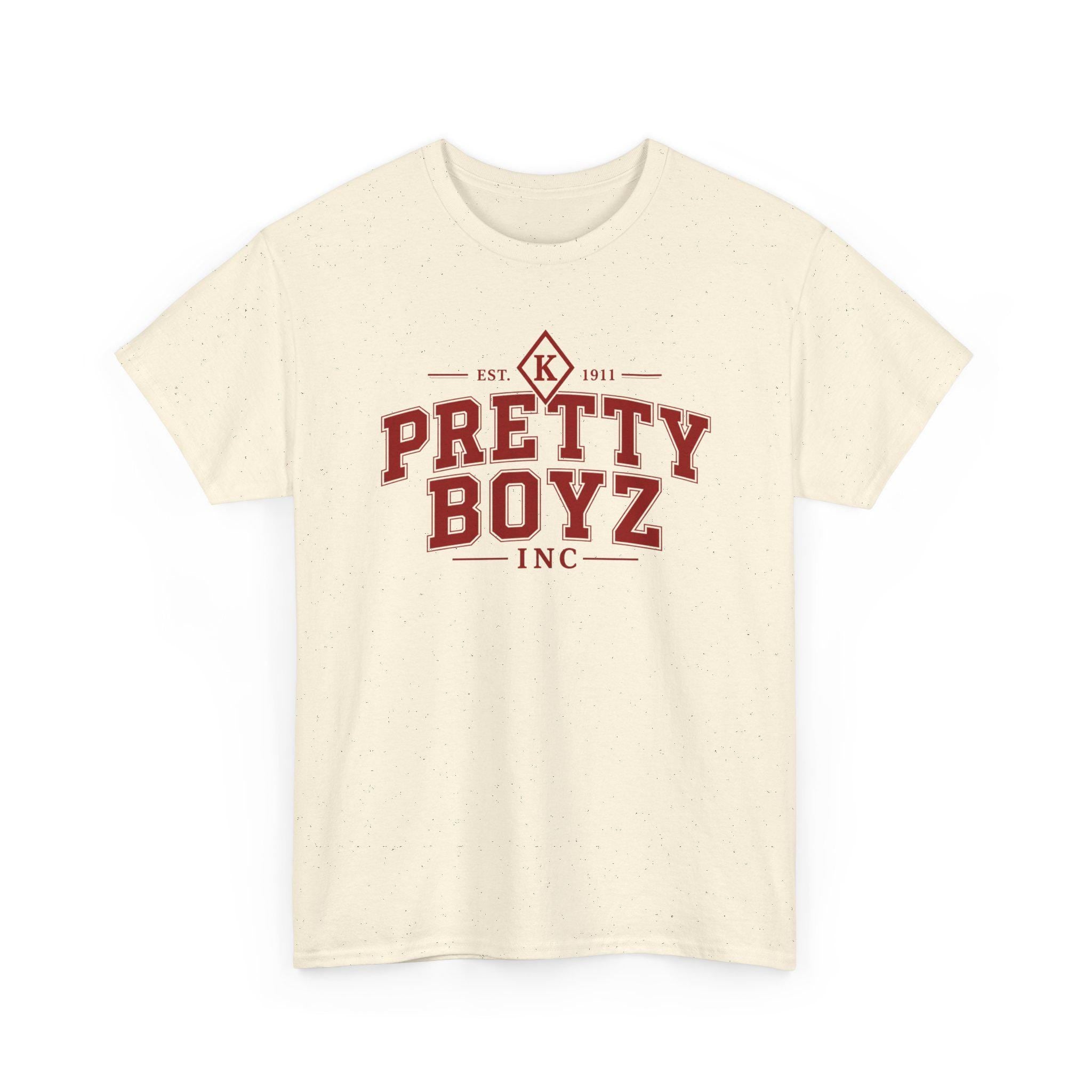 Kappa Pretty Boyz Inc graphic Tee HBCU Fraternity Crimson and Cream Inspired Kappas 2