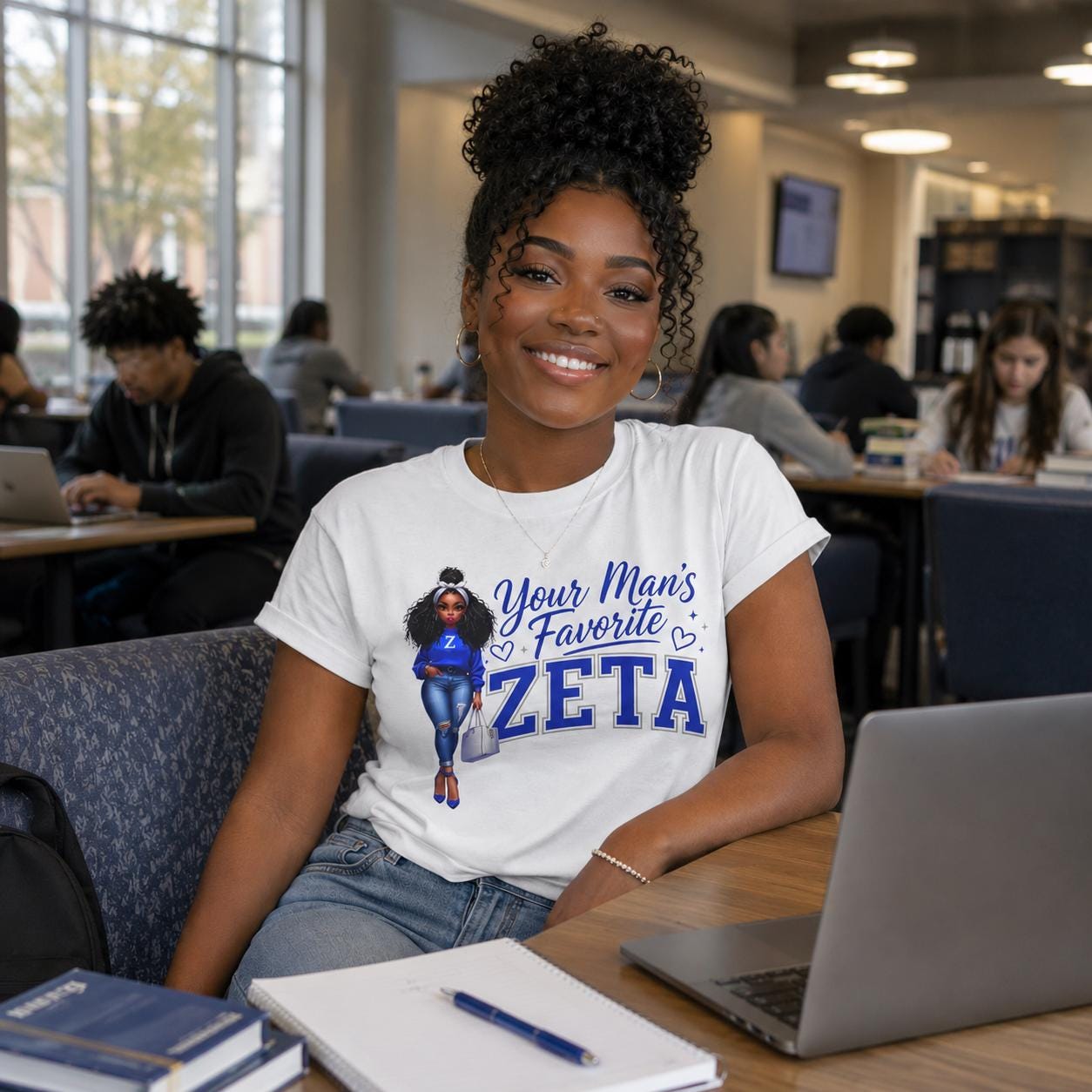 Your Man's Favorite ZETA Tee | Sorority Zeta Design
