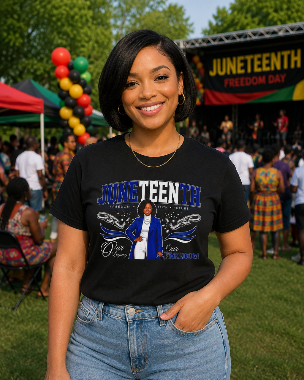 Juneteenth Black History Shirt Bundle | Freedom Heritage Excellence Tee | African American Pride T-Shirt | Juneteenth Celebration Apparel | Unisex Graphic Tee