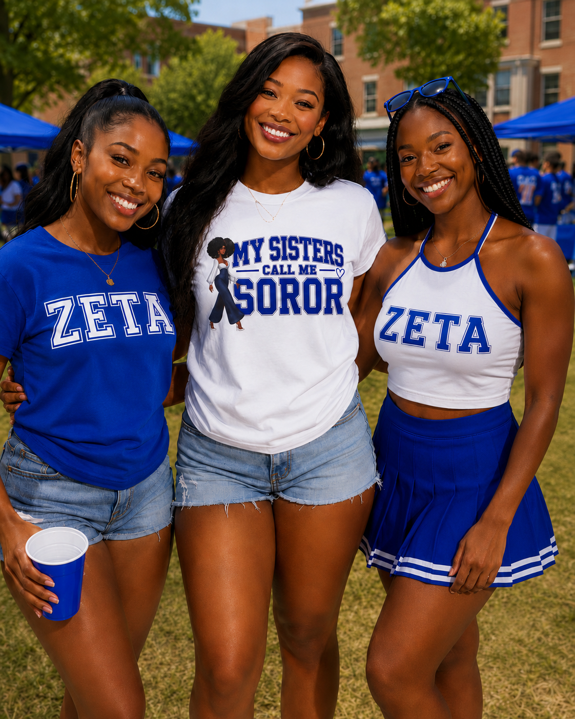 Zeta My Sisters Call Me SOROR Shirt | Sorority Zeta Design