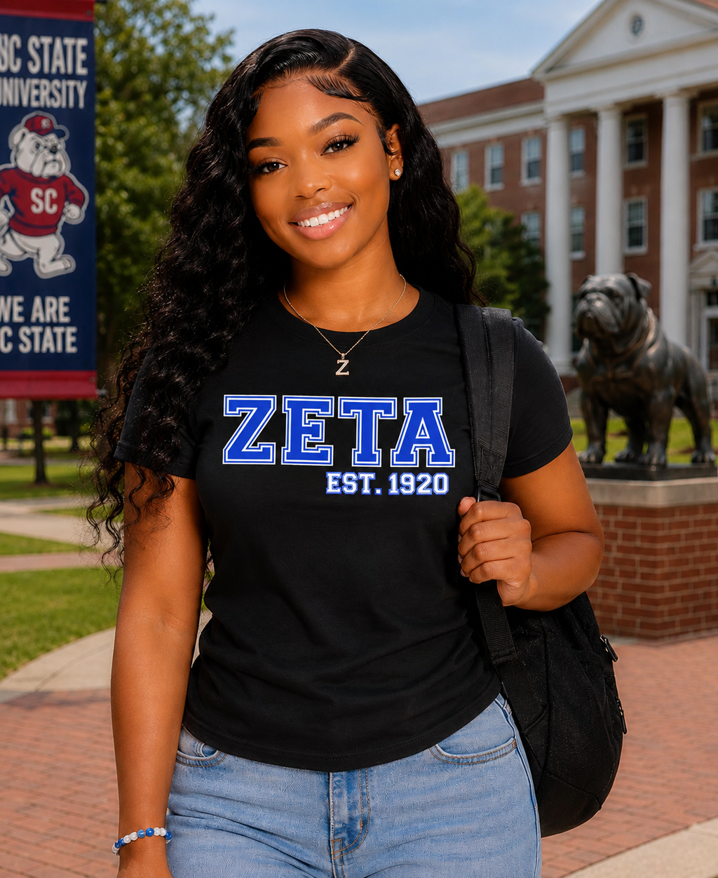 Zeta SOROR Shirt | Sorority Zeta Design