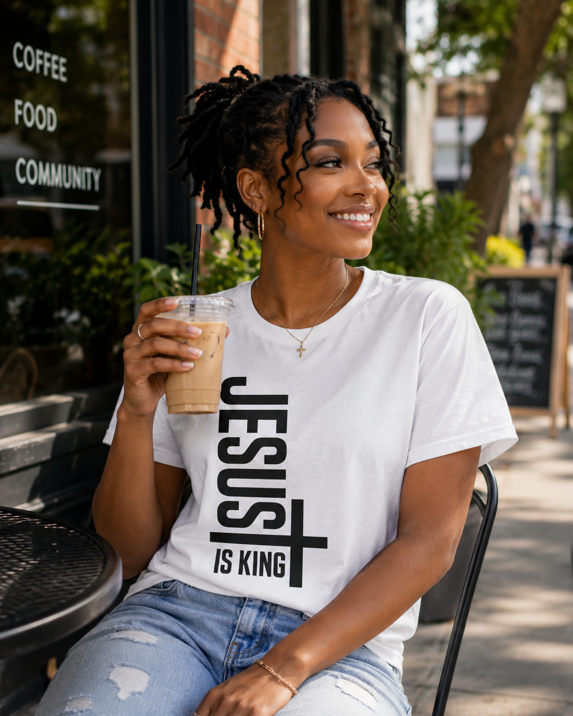 Jesus is King, Religious Tee
