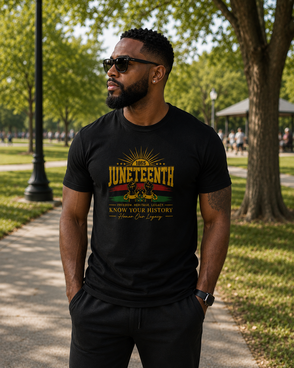 Juneteenth Black History Shirt Bundle | Freedom Heritage Excellence Tee | African American Pride T-Shirt | Juneteenth Celebration Apparel | Unisex Graphic Tee