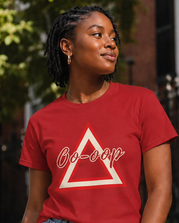Delta Crimson & Cream  Graphic Tee